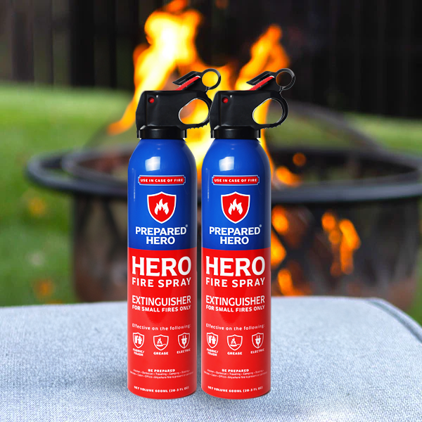 Prepared Hero Fire Spray
