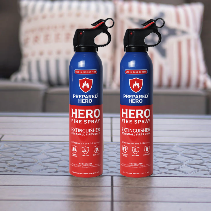 Prepared Hero Fire Spray